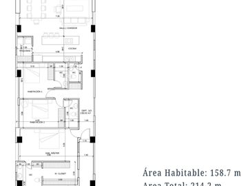 3 Cumbayá te espera. La Primavera. De Venta Departamento 158,70 metros 3 dormitorios con Terraza 19,20 m