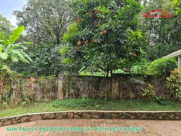 SUN VALLEY ANTIPOLO FARM LOT WITH REST HOUSE