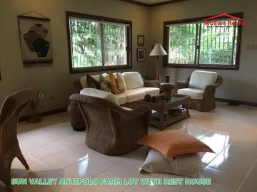 SUN VALLEY ANTIPOLO FARM LOT WITH REST HOUSE