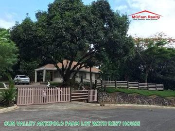 SUN VALLEY ANTIPOLO FARM LOT WITH REST HOUSE