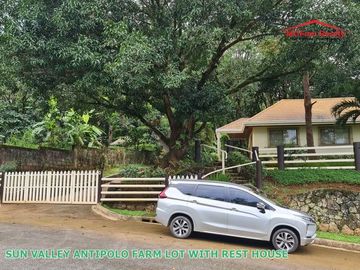 SUN VALLEY ANTIPOLO FARM LOT WITH REST HOUSE