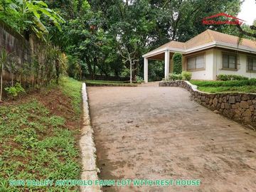 SUN VALLEY ANTIPOLO FARM LOT WITH REST HOUSE