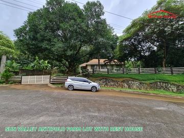 SUN VALLEY ANTIPOLO FARM LOT WITH REST HOUSE