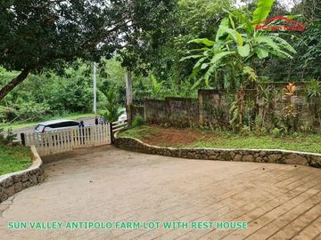 SUN VALLEY ANTIPOLO FARM LOT WITH REST HOUSE