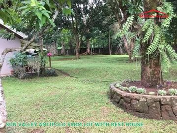 SUN VALLEY ANTIPOLO FARM LOT WITH REST HOUSE