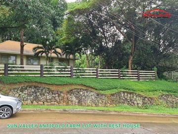 SUN VALLEY ANTIPOLO FARM LOT WITH REST HOUSE