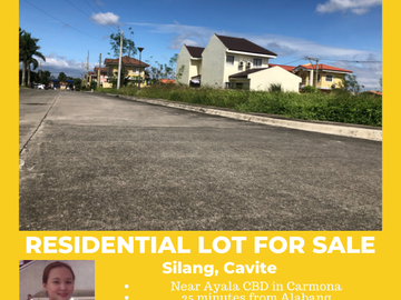 Affordable Residential Lot for Sale in Silang Cavite near Nuvali and Carmona