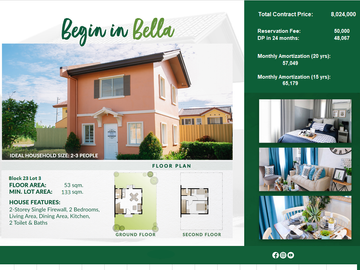 2-5bedrooms RFO or Pre-selling in Camella Rizal, Antipolo