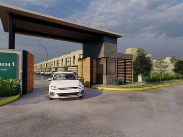 CASA EN VENTA TURQUESA 1 CRESPA TOWN MODELO ÁGATA