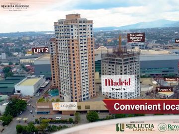 Sta Lucia Residenze Condominium Units for Sale 5 yrs to Pay NO INT- Madrid Tower (2022)