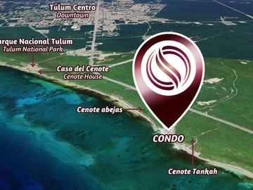 Condo frente al mar, con alberca privada, terraza, lock off, pre-venta Tulum.