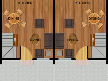 2 bedrooms 2T&B with Parking Townhouse at M. Santiago Road, Lambakin, Marilao City