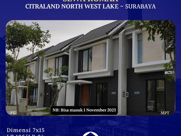 DISEWAKAN RUMAH CANTIK CITRALAND NORTHWEST LAKE