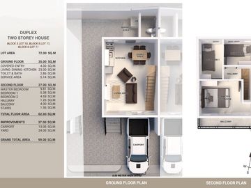 2 Storey Duplex for Sale in Consolacion, Cebu