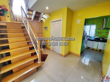 Single house for sale in Bangkadi, Tiwanon, Rangsit areas: The Plantlight Village. Tiwanon-Rangsit The Plant Light Tiwanon-Rangsit : 2 floors 56.8 sq