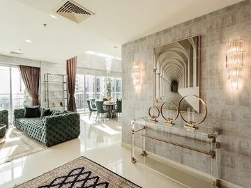 Duplex Penthouse Baan Ratprasong 4 beds 5 baths 1 maid room, 381 sqm.