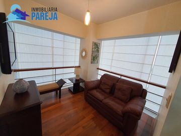 DEPARTAMENTO DUPLEX AMOBLADO COMPLETO 139 m2 EN MIRAFLORES