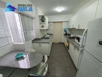DEPARTAMENTO DUPLEX AMOBLADO COMPLETO 139 m2 EN MIRAFLORES