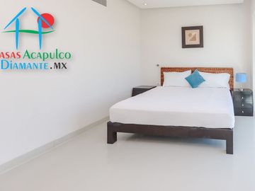 Depa en condominio de playa en renta vacacional para 8 personas