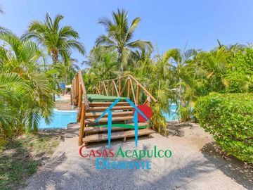 Depa en condominio de playa en renta vacacional para 8 personas