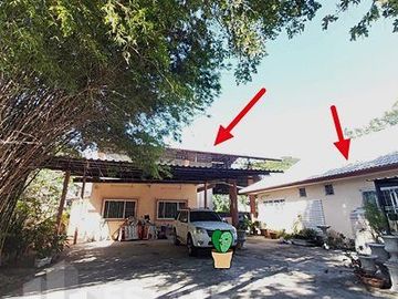 ขายด่วน ที่ดิน 204 ตร.วาพร้อมบ้านเดี่ยวชั้นเดียว โกดังสินค้า สำนักงานชั้นเดียว เข้าซอย ผ่านหมู่บ้านเพชรโสธร ซอย5