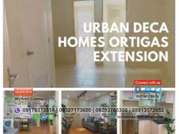 Condo For Sale Near University of Asia and the Pacific Park Urban Deca Ortigas Rent to Own thru PAG-IBIG, Bank and In-house