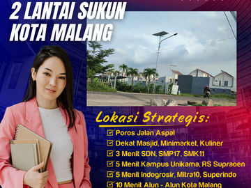 RUMAH MEWAH MURAH KLAYATAN SUKUN KOTA MALANG