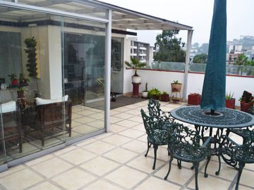 Acogedor Duplex Con Area Social y Piscina En Edificio :: Surco