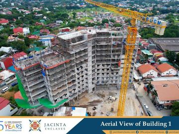 FOR SALE! PRE-SELLING 46.78sqm 1-BEDROOM w/2 BALCONY 2T&B JACINTA ENCLAVES CAINTA ONLY 15K MONTHLY DP