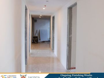 FOR SALE! PRE-SELLING 46.78sqm 1-BEDROOM w/2 BALCONY 2T&B JACINTA ENCLAVES CAINTA ONLY 15K MONTHLY DP