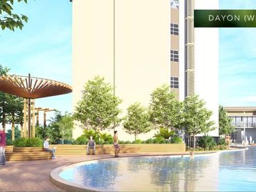63 sqm residential 2 bedroom penthouse yarden condo for sale in Balai Residences Cordova Cebu