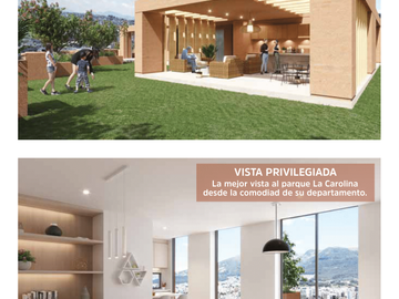 1603 Inversión segura: La Carolina Studio 30,15 m con balcón 4,76 m de Venta.