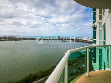 Departamento amueblado en Venta, Bay View Grand Condos, Zona Hotelera Cancún Quintana Roo