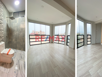 ¡Moderno Departamento De Estreno 90M2 En Vista Alegre Piso 4 Con Ascensor!