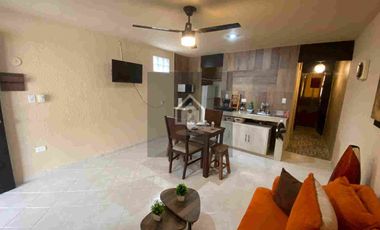 DEPARTAMENTO EN RENTA AMUEBLADO Y EQUIPADO, EN MERIDA, YUCATAN, FRACCIONAMIENTO CAMPESTRE, ZONA NORTE, DISPONIBLE A PARTIR DEL MES DE MARZO 2026, CONTRATO TRIMESTRAL