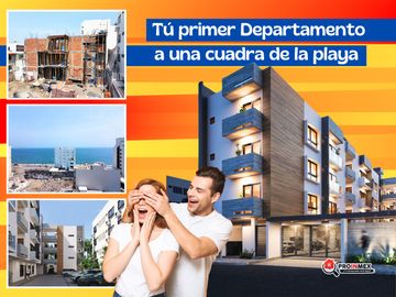 DEPARTAMENTOS EN PREVENTA A 1 CUADRA DE PLAYA FRACCIONAMIENTO COSTA VERDE