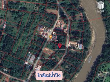 MORE-123LS Land for sale in Soi Wat Don Kaew, 1 rai (400 sq.wah = 1,600 sq.m.), Don Kaeo Subdistrict, Mae Rim District, Chiang Mai.