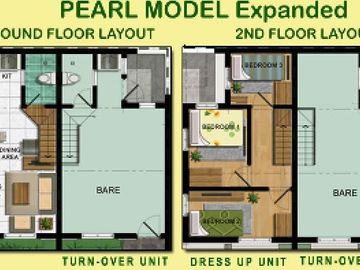 The 2-Bedroom Townhouse in Pearl Residences in Tanza