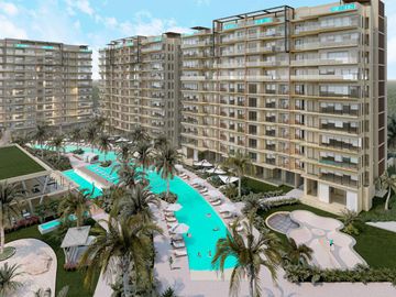 Departamento en venta de 3 recámaras en Cancun