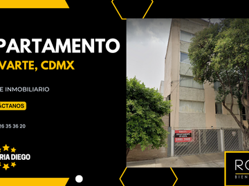 VENTA DE DEPARTAMENTO EN MONTE ALBAN, NARVARTE PONIENTE, BENITO JUAREZ, CDMX