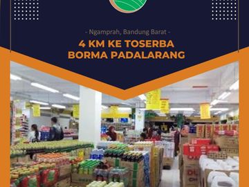Rumah GVV Dekat Pemda Toll Stasiun Padalarang, 2/1 LANTAI Cipulus Ngamprah Bandung Barat Jual Dijual