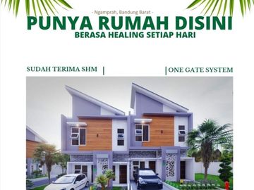 Rumah GVV Dekat Pemda Toll Stasiun Padalarang, 2/1 LANTAI Cipulus Ngamprah Bandung Barat Jual Dijual