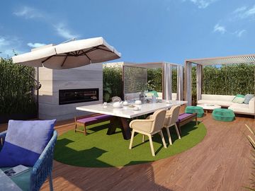 COL. ROMA VENTA - DURANGO – GARDEN 153.10 m2