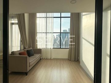 Hot Price 6.38 MB(All in)-Duplex 1 Bed Super High Fl. 40+ Nice View Close to BTS Chong Nonsi 600 m. at Knightsbridge Prime Sathorn Condo / For Sale