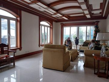 Mediterranean Style Mansion for Sale with Overlooking View located in Vista Real Classica Phase 2, Matandang Balara, Quezon City