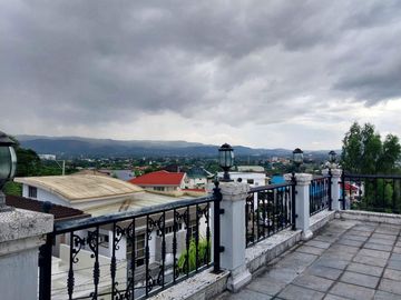 Mediterranean Style Mansion for Sale with Overlooking View located in Vista Real Classica Phase 2, Matandang Balara, Quezon City