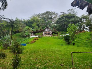 Hermosa finca de 10 Has en Nanegalito con casa de 200 m2 y río cristalino.