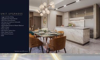 Bridgetowne Pasig Pet Friendly 2bedroom with balcony Condo for Sale at Le Pont Residences Near BGC, Qc and Ortigas