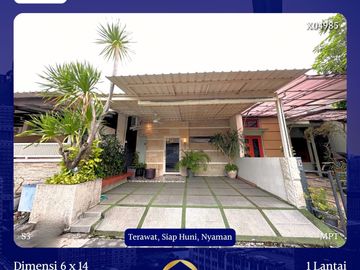 TERAWAT SIAP HUNI! Rumah Taman Rivera Rungkut 3 Kamar SHM