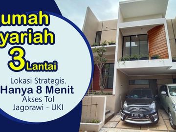 Rumah AD Condet, SIAP HUNI Murah Mewah New, Blekambang Kramatjati DKI Kota Jakarta Timur Jual Dijual